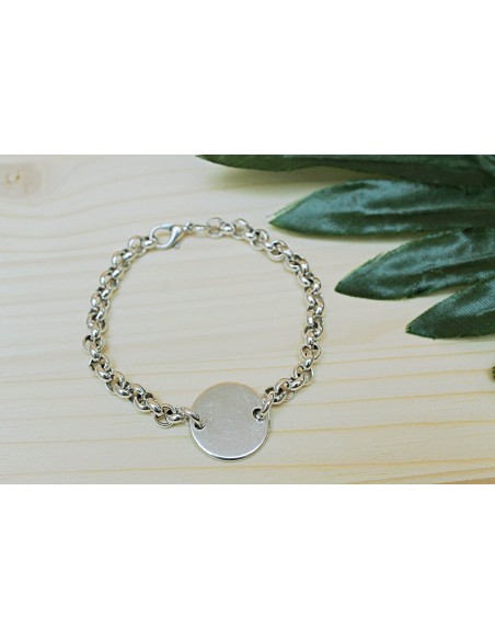 Pulsera Medalla Central