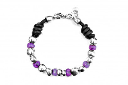 Pulsera Bolas Colores y Nudos 2