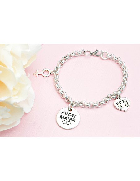 Pulsera Súper Mamá