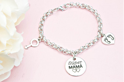 Pulsera Súper Mamá 2