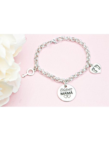 Pulsera Súper Mamá