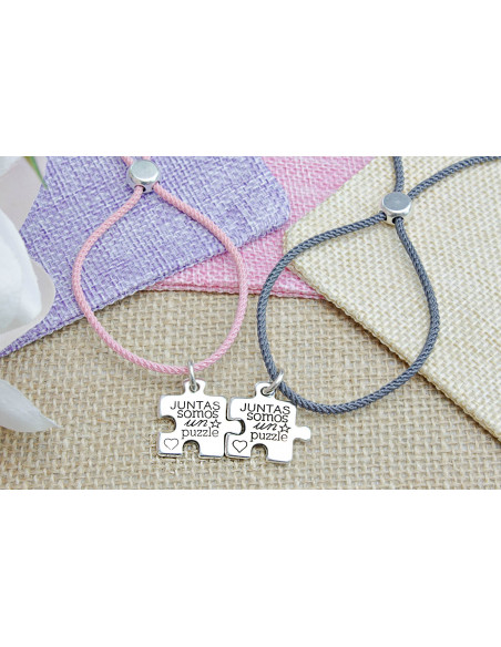 Pulsera Puzzle Pack Amigas