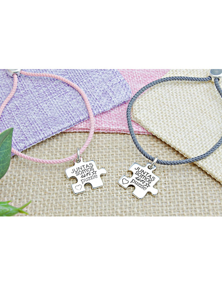 Pulsera Puzzle Pack Amigas
