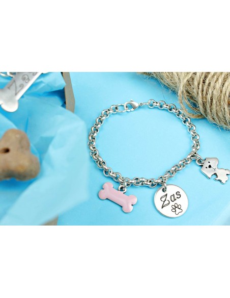 Pack Pulsera y Chapita Mascota