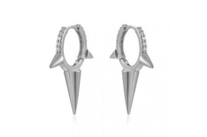 Pendientes Pinchos Plata