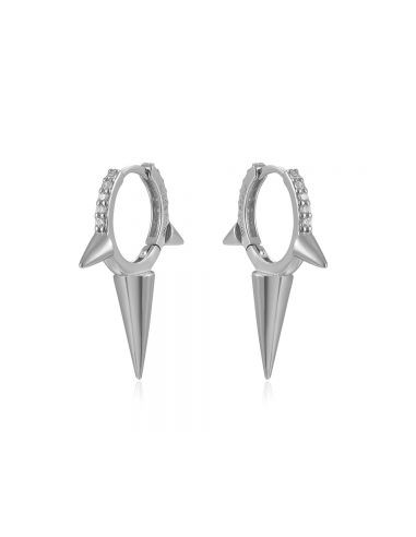 Pendientes Pinchos Plata