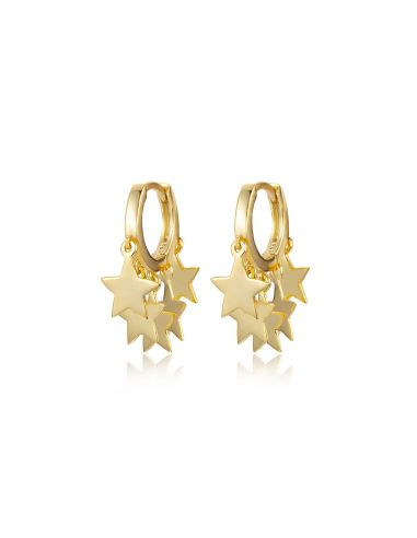 Pendientes Oro Estrellitas