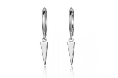 Pendientes Plata Triángulo