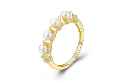 Anillo Punky Pearl