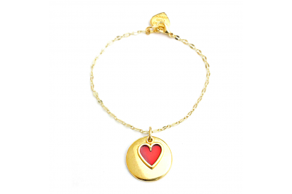 Pulsera mini heart personalizable