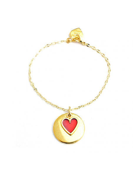 Pulsera mini heart personalizable