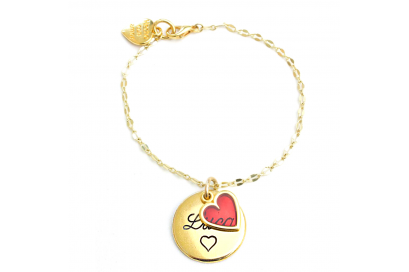 Pulsera mini heart personalizable 2