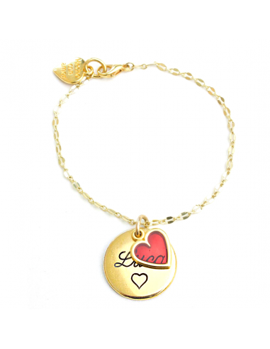 Pulsera mini heart personalizable