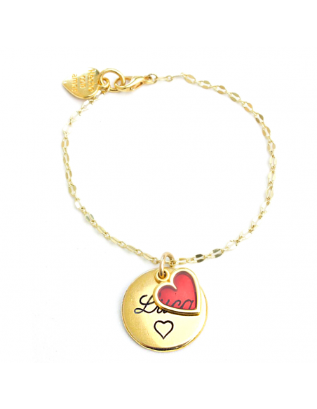 Pulsera mini heart personalizable