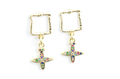 Pendientes tutti cross