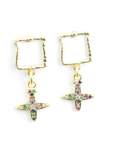 Pendientes tutti cross