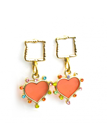 Pendientes tutti heart