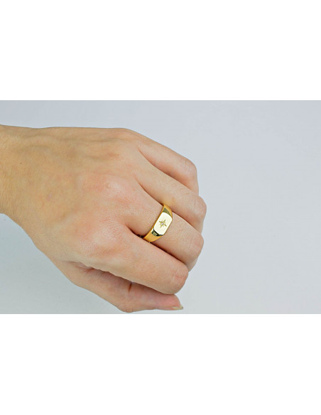 Anillo Sparkle Star