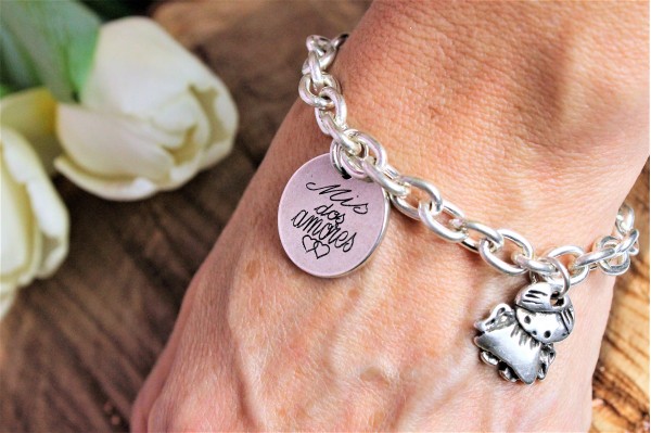 Pulsera MIS DOS AMORES