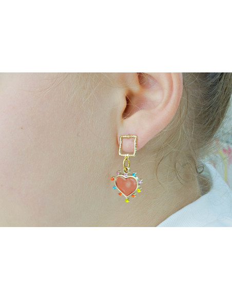 Pendientes tutti heart