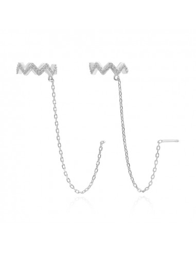 Earcuff Zig-Zag (Unidad)