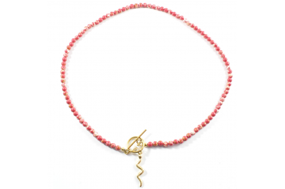 Collar Snake Rojo