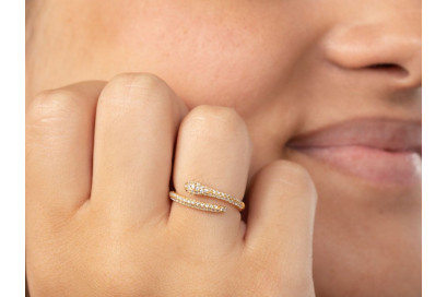 Anillo Snake Oro 2
