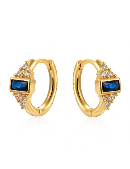 Pendientes Aro Zafiro