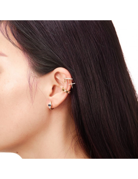 Pendientes Aro Zafiro