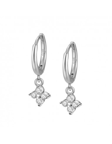 Pendientes sparkle flor