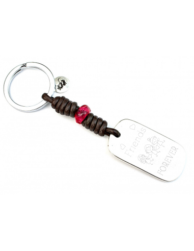 Llavero Militar Grande Resina Azul