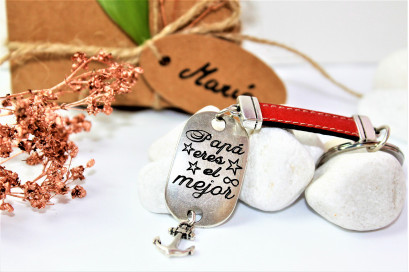 Llavero Papá eres el mejor