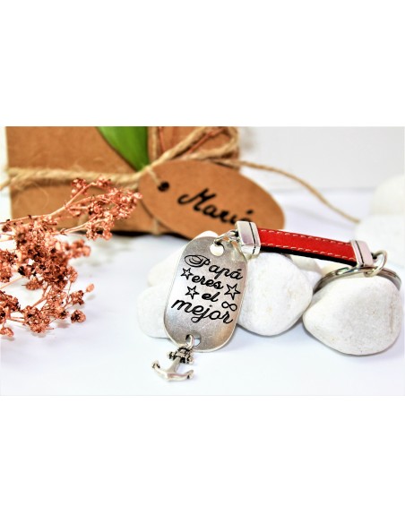 Llavero Papá eres el mejor