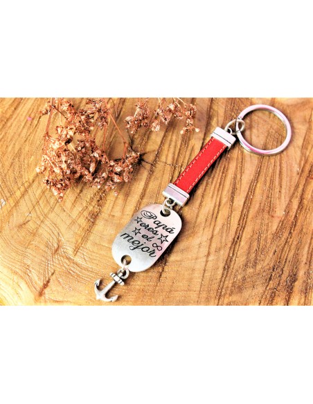 Llavero Papá eres el mejor