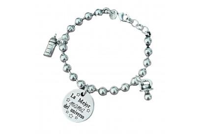 pulsera personalizada la mejor mamá del universo