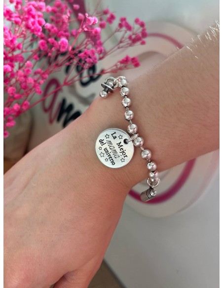 Pulsera la mejor mamá del universo