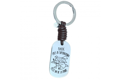 llavero personalizado mamá eres mi superheroína