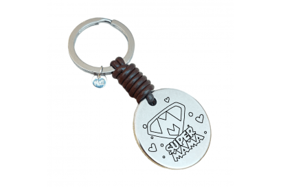 Llavero personalizado súper mamá