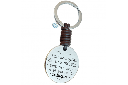 Llavero personalizado los abrazos de una madre