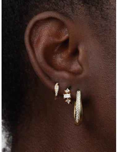 Pendientes Oval Circonitas