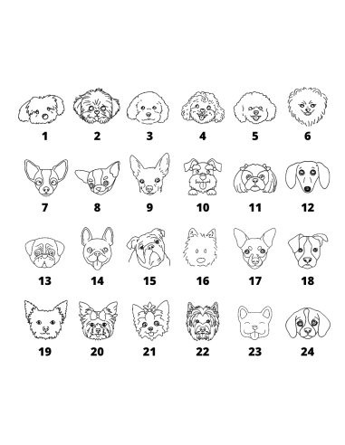 Pulsera Perritos Cuerda