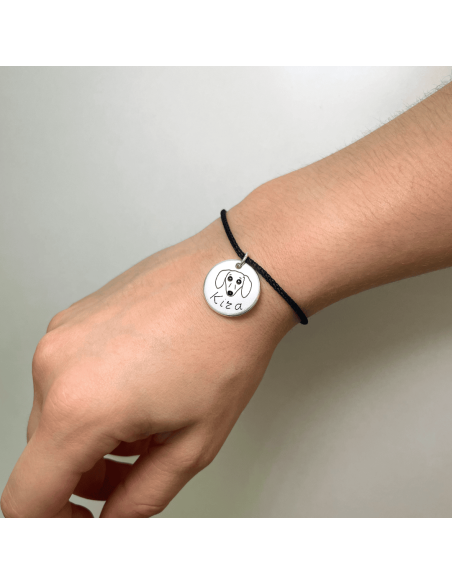 Pulsera Perritos Cuerda