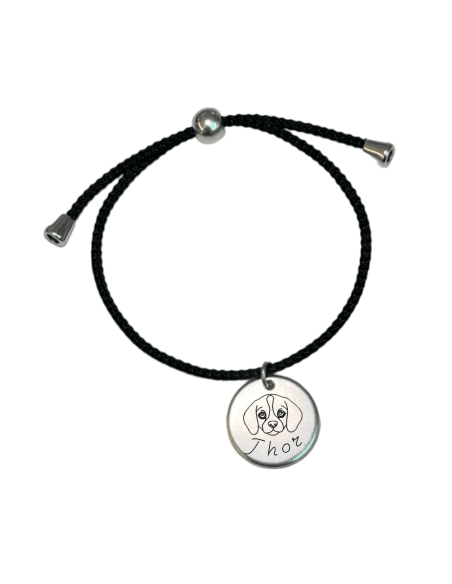Pulsera Perritos Cuerda