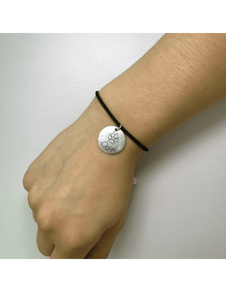 Pulsera Gatitos Cuerda