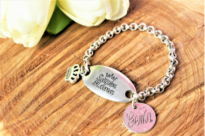 PACK PULSERA Y LLAVERO SUPER MAMA 2