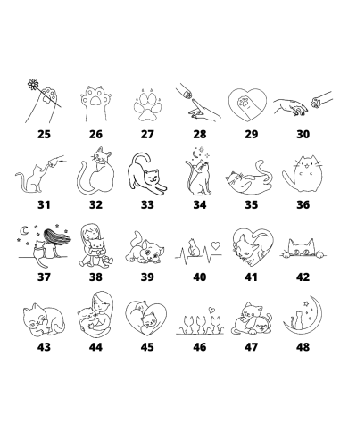 Pulsera Gatitos Cuerda