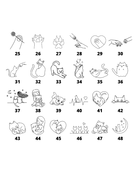 Pulsera Gatitos Cuerda