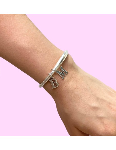Pulsera Brazalete plata personalizada