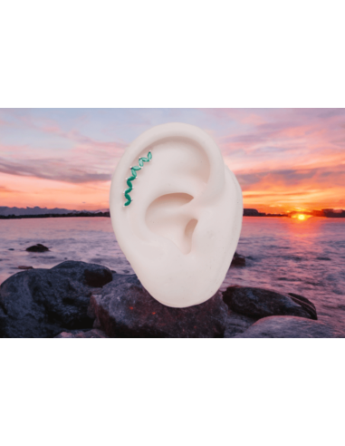 Pendientes Trepadores Turquesa