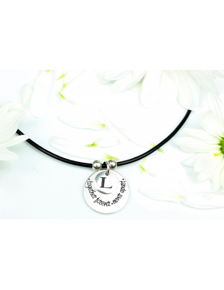 Gargantilla Together Forever (gargantilla de cuero)